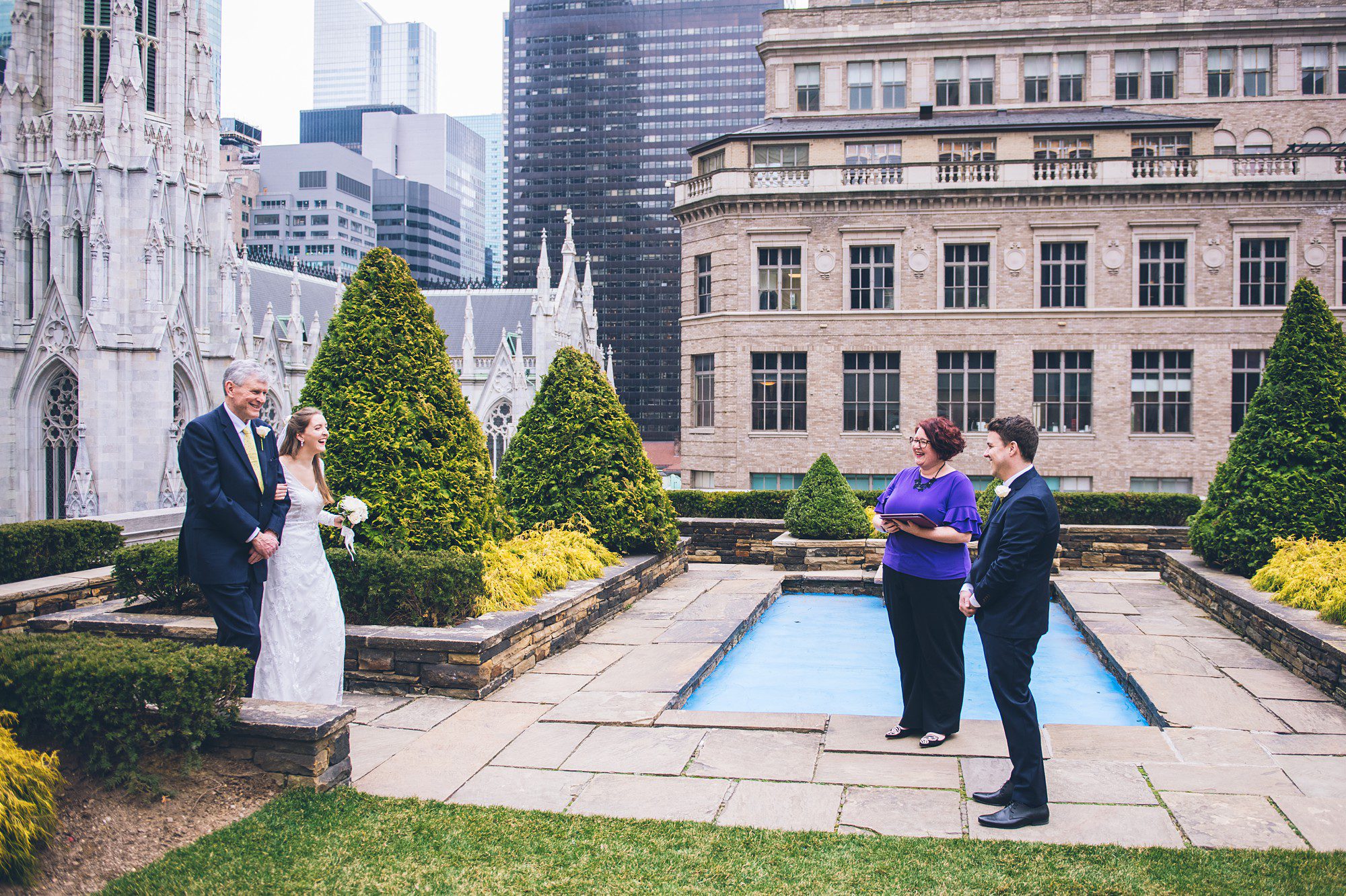 620 Fifth Avenue Wedding by Jackie & Sascha, the New York City Elopement Team