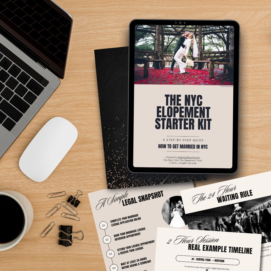 The Stress Free NYC Elopement Starter Kit